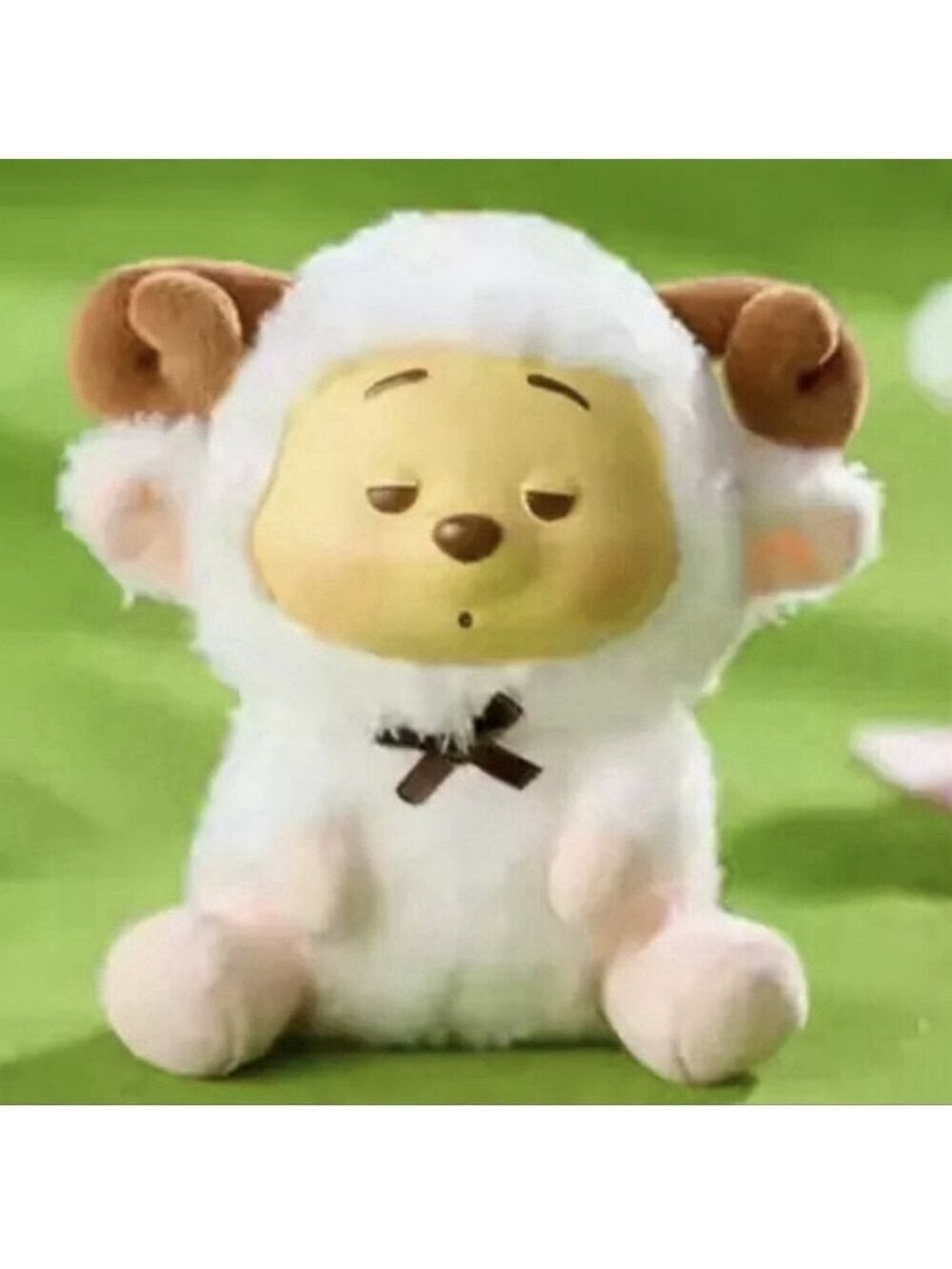 Miniso Winnie The Pooh Plush Vinyl Blind Box Authentic Sheep Keychain Open Box